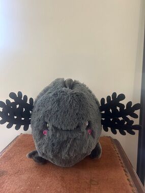 Mini Squishable Black Baby Axolotl
